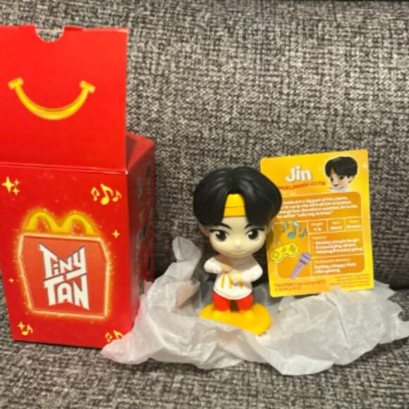 BTS McDonalds Tiny Tan Encore Edition Jin Worldwide Cutie - Picture 1 of 1